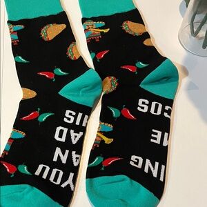 Bring me tacos Socks new